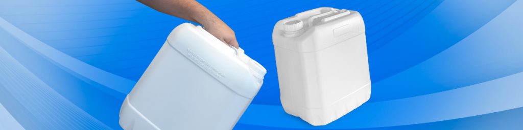 Por que usar bombonas plásticas e não metálicas.